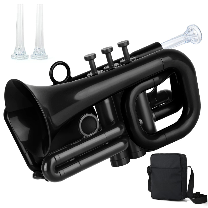 Musical Instrument Piccolo - Plastic Trumpet B Flat Childrens Trumpets