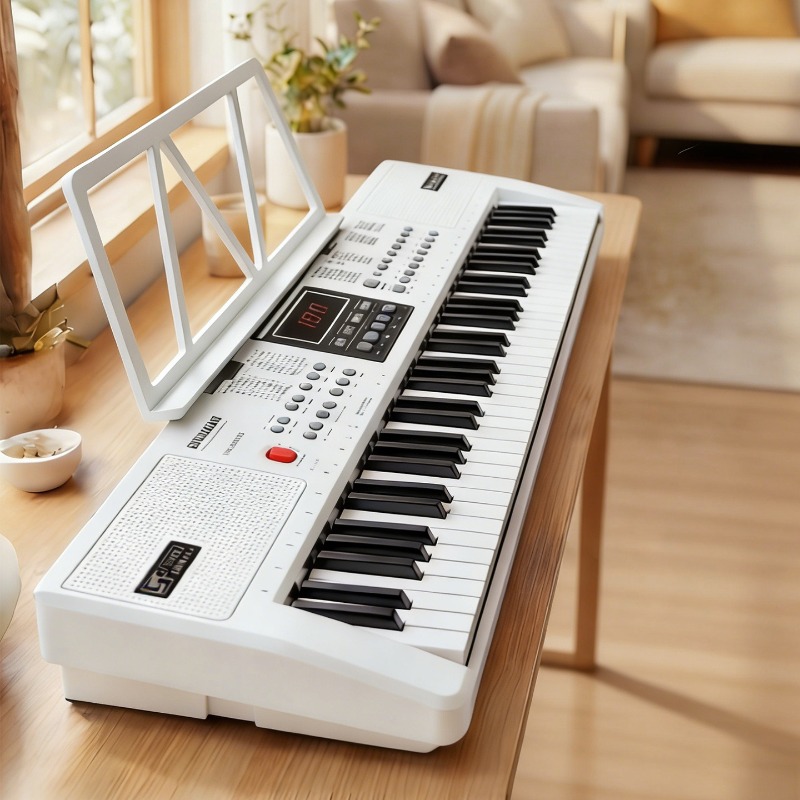 Musical Instruments Names - Electronic Keyboard 61 Keys Multifunctional Teaching
