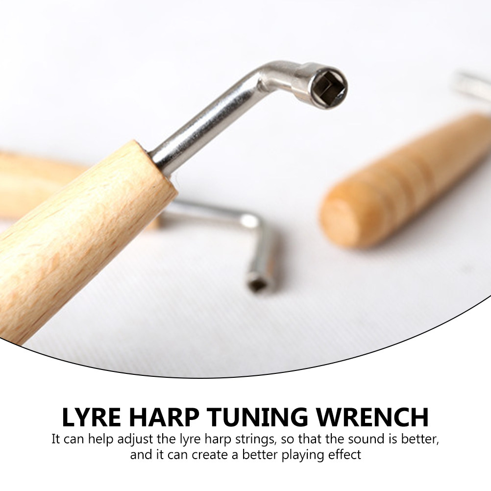 Musical Instrument Harp - 2Pcs Lyre Harp Tuning Wrench Strong