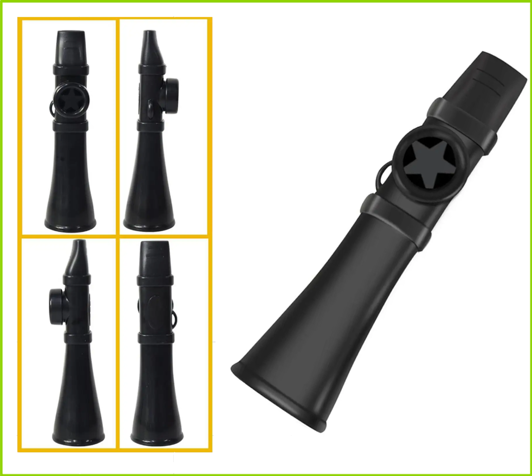 Portable ABS Kazoo Flute Easy  - Musical Instrument Easy To Learn For Adults 评论和价格