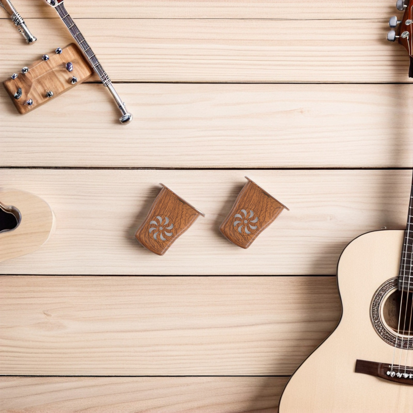 4Pcs Guitar Humidifier Acousti - Musical Instrument Sounds 评论和价格