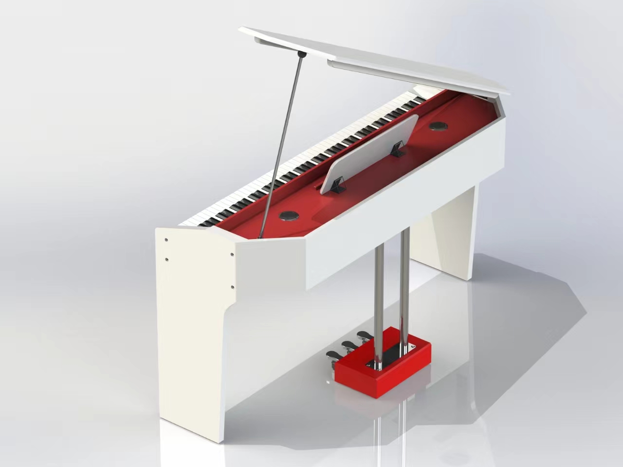 88 Keys Hammer Action Grand Di - Musical Instrument Digital Interface (Midi) 评论和价格