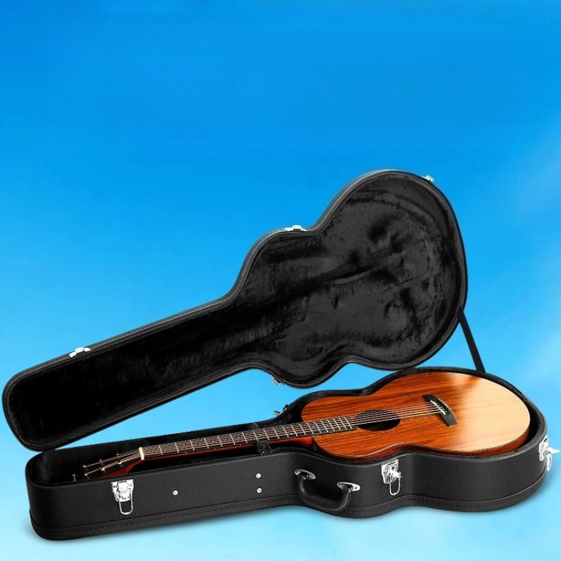 Leather Wooden Electric Guitar - Musical Instrument Box 评论和价格