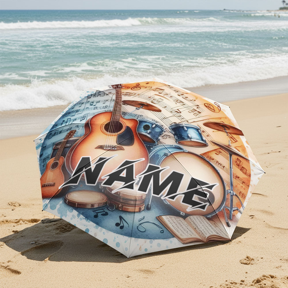 Custom Name umbrella,Musical I - Musical Instrument And Names 评论和价格