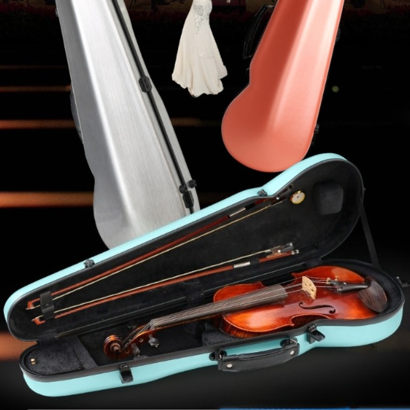 Carbon Fiber Violin Case Anti  - Musical Instrument Sounds 评论和价格