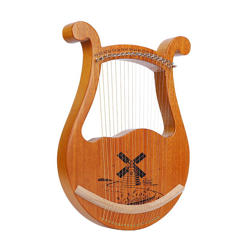 Moon Lyre Harp 19 Strings Beau - Musical Instrument Easy To Learn For Adults 评论和价格