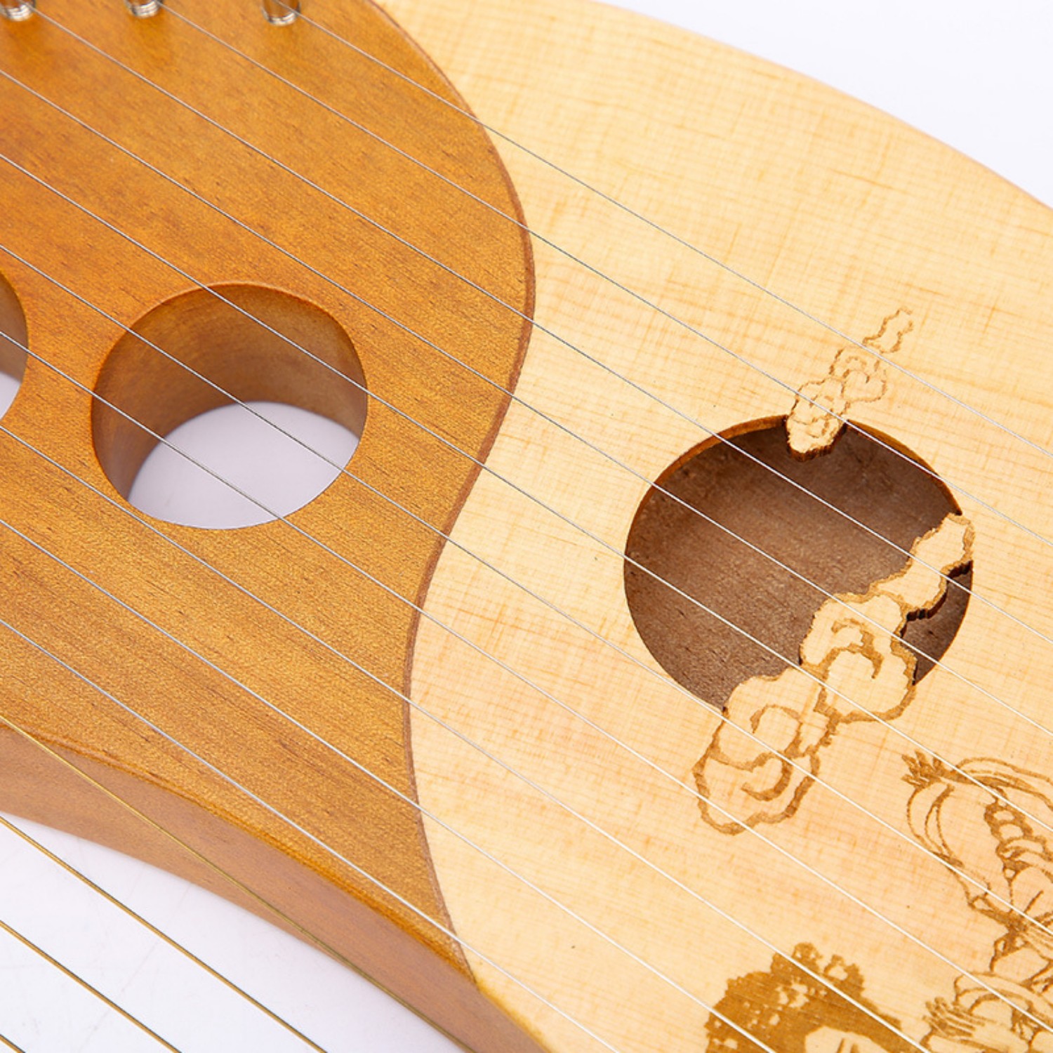 Moon Lyre Harp 19 Strings Beau - Musical Instrument Easy To Learn For Adults 评论和价格