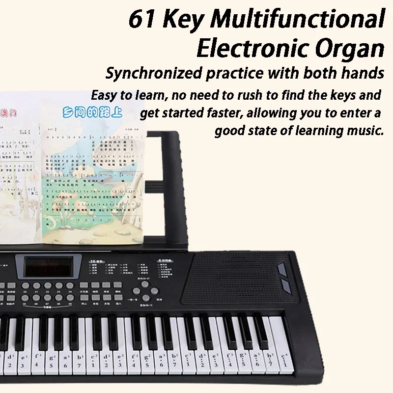 Children Electronic Organ 61 K - Musical Instruments Names 评论和价格