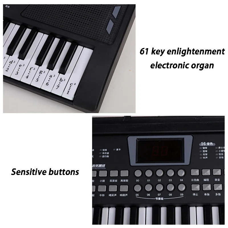 Children Electronic Organ 61 K - Musical Instruments Names 评论和价格