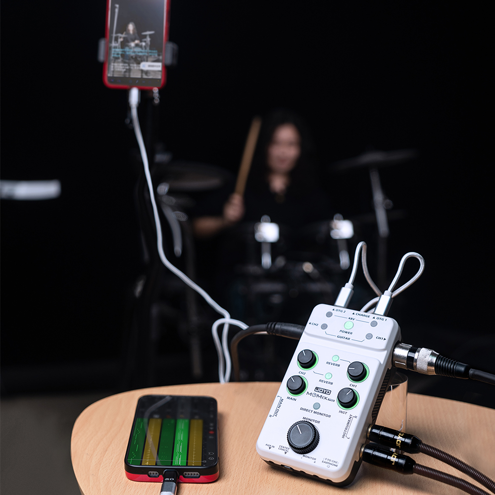 JOYO Audio Mixer MOMIX PRO Sui - Musical Instrument Sounds 评论和价格