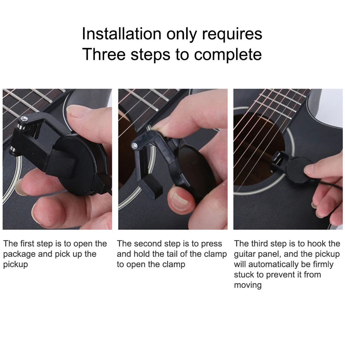 Audio Jack Clip On Pickup for  - Musical Instrument Sounds 评论和价格