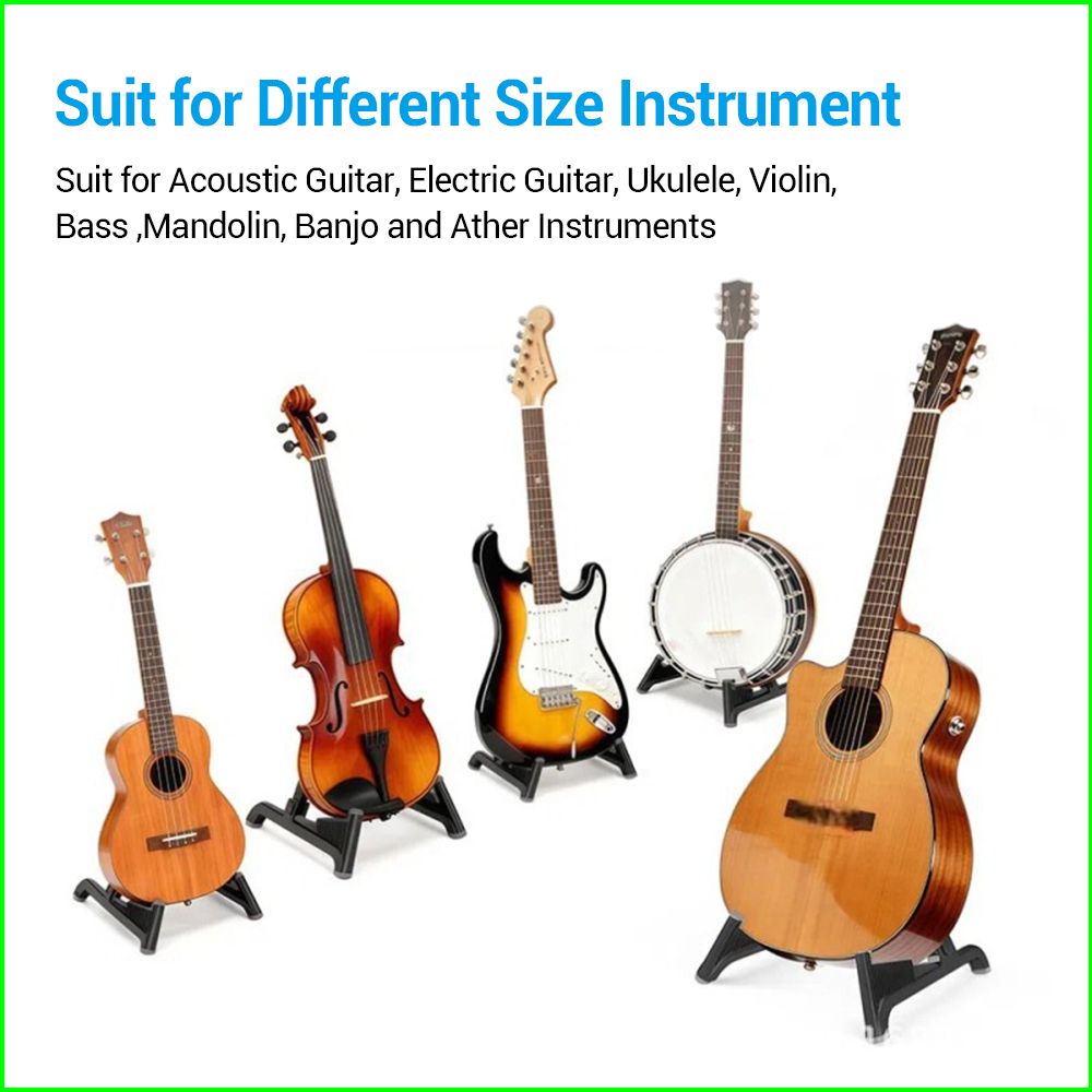 Guitar Stand - A Frame Foldabl - Musical Instrument Sounds 评论和价格