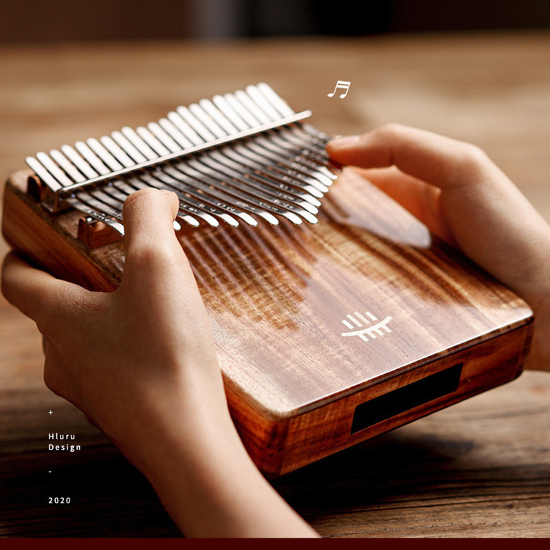 Hluru Kalimba 17 Keys with Hol - Musical Instrument Sounds 评论和价格