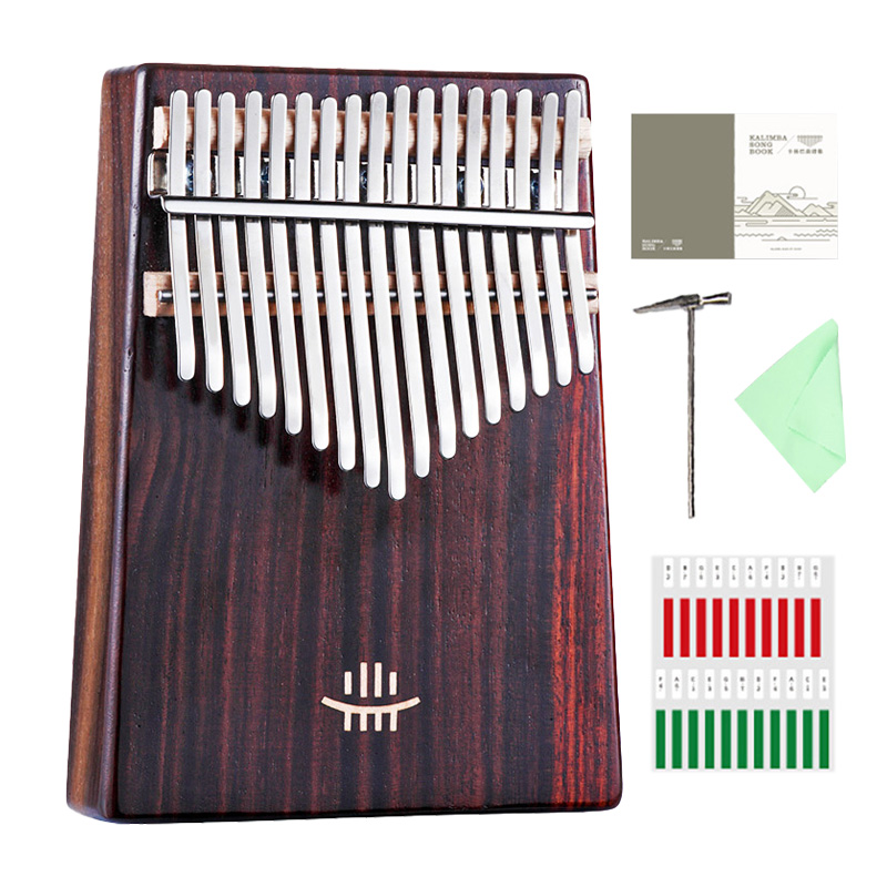 Hluru Kalimba 17 Keys with Hol - Musical Instrument Sounds 评论和价格