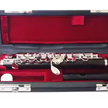 Ebony Piccolo With Silver Plat - Musical Instrument Piccolo 评论和价格