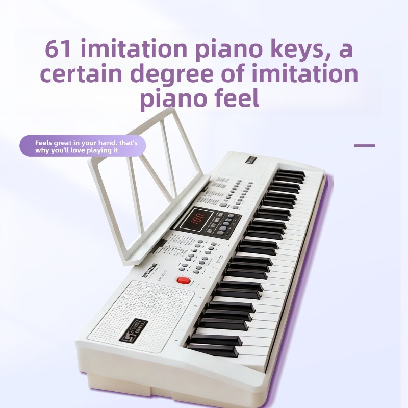 Electronic Keyboard 61 Keys Mu - Musical Instruments Names 评论和价格
