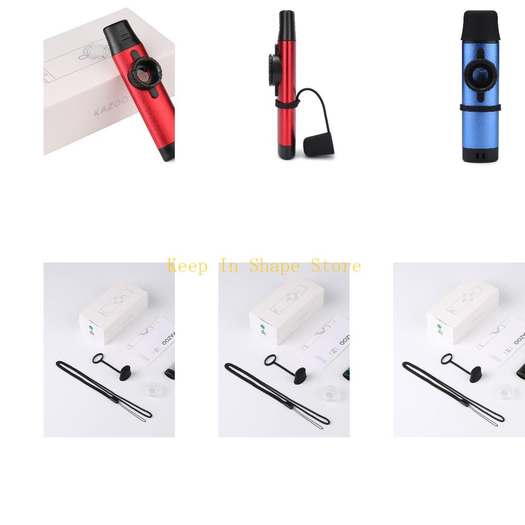U1JC Metal Kazoo with Adjustab - Musical Instrument Easy To Learn For Adults 评论和价格