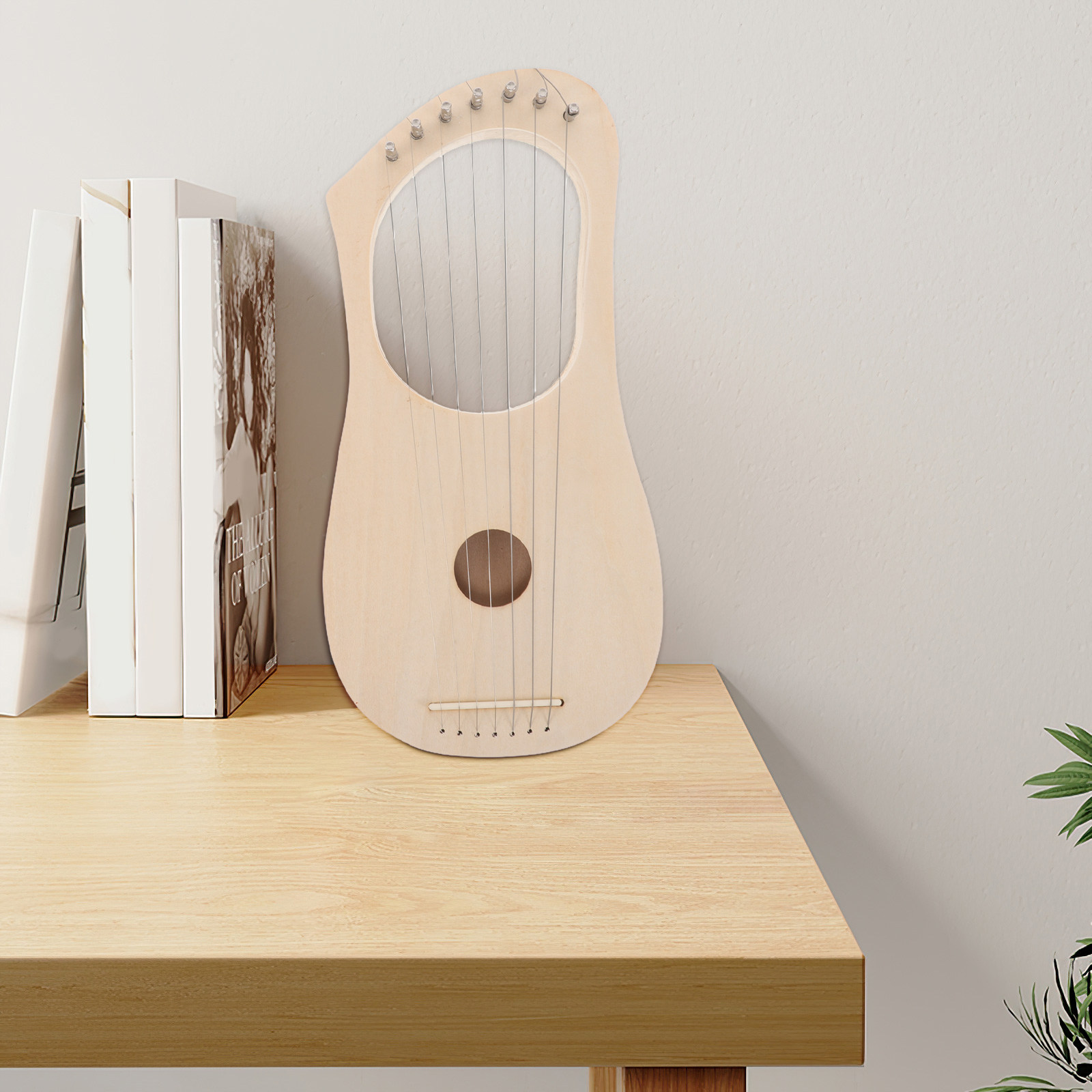 1Set DIY Wooden Lyre Harp Kit  - Musical Instrument Diy For Kids 评论和价格