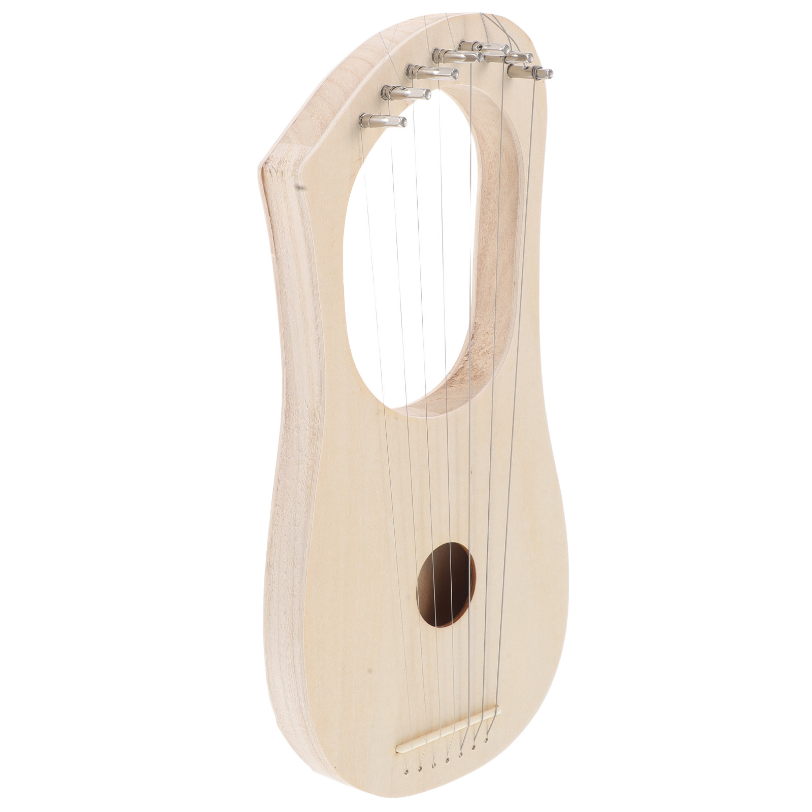 1Set DIY Wooden Lyre Harp Kit  - Musical Instrument Diy For Kids 评论和价格