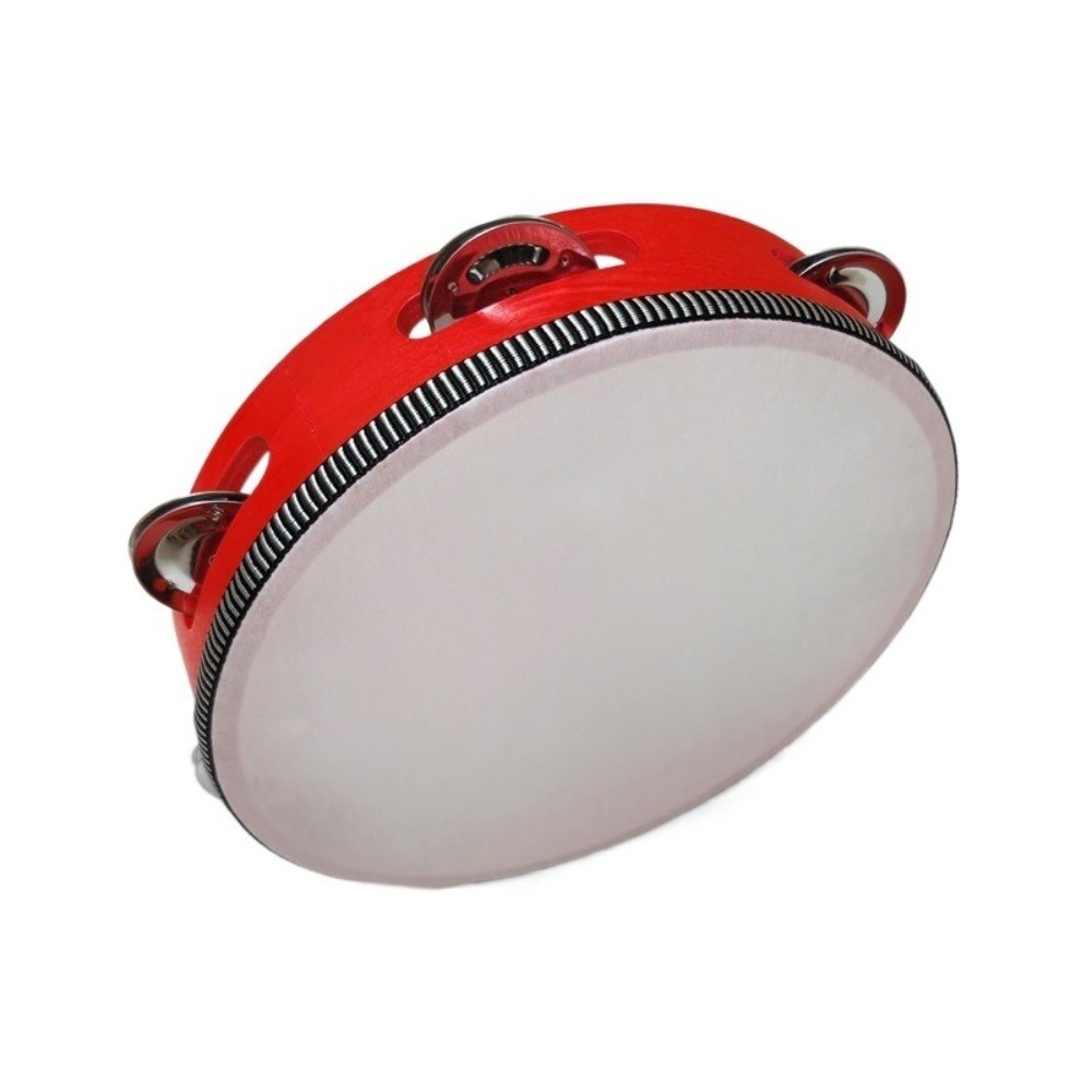 4/6/8/10 Inch Hand Held Drum W - Musical Instrument Tambourine 评论和价格