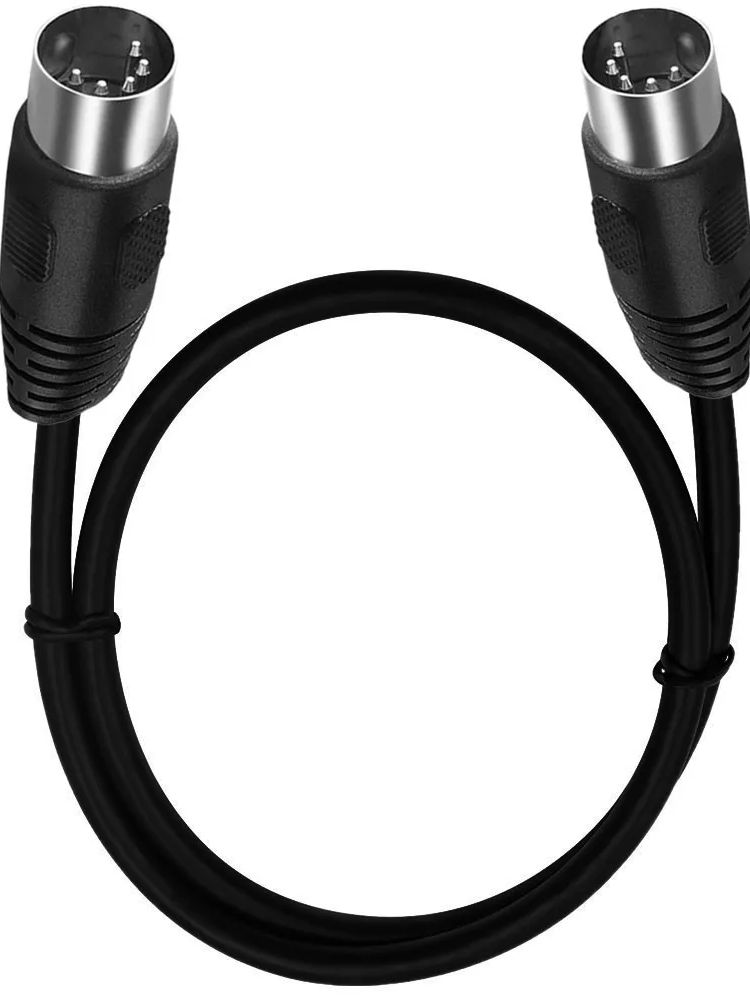 MIDI DIN 5PIN Male to Male Cab - Musical Instrument Digital Interface (Midi) 评论和价格
