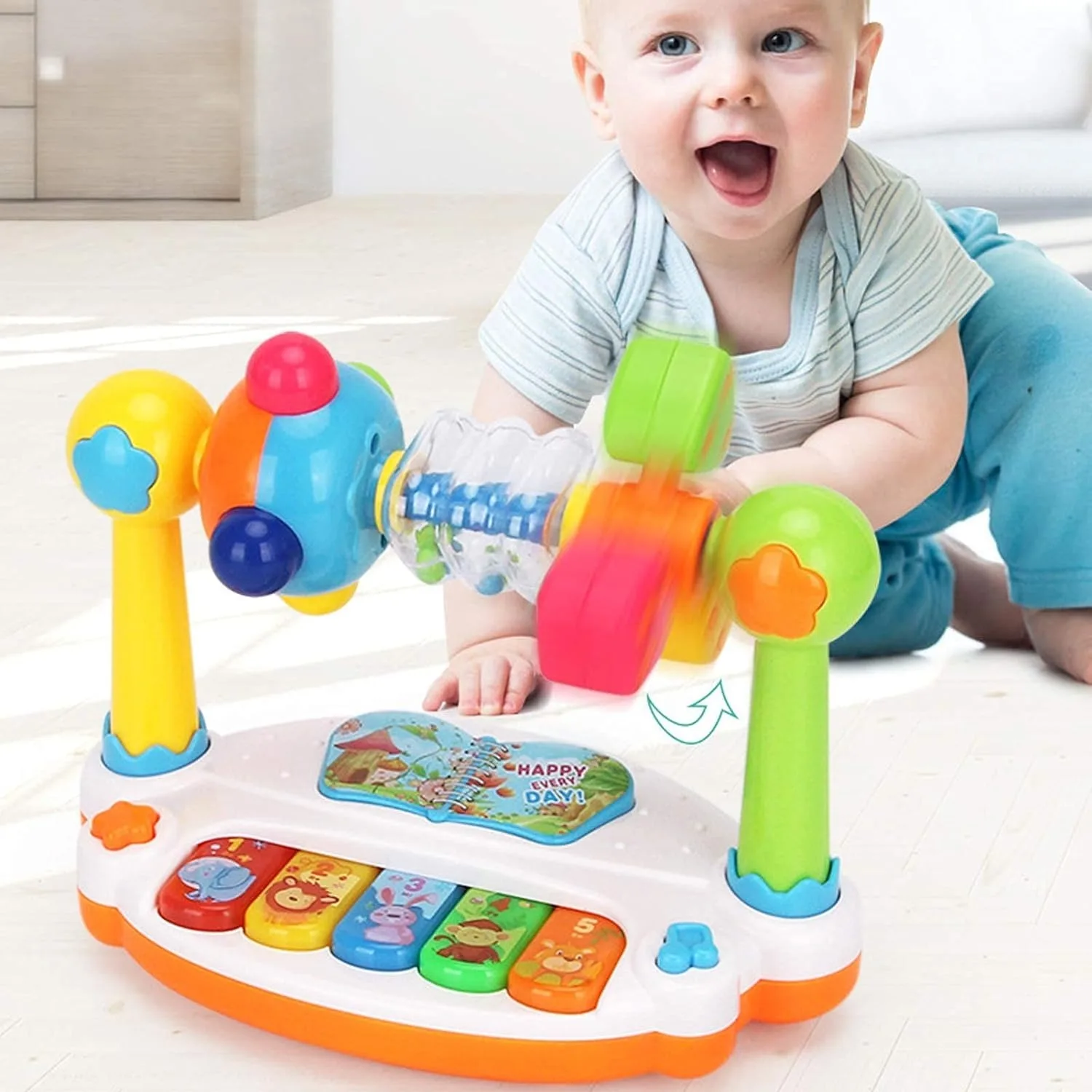 Baby Toys Drum Piano Keys Musi - Musical Instruments Names 评论和价格