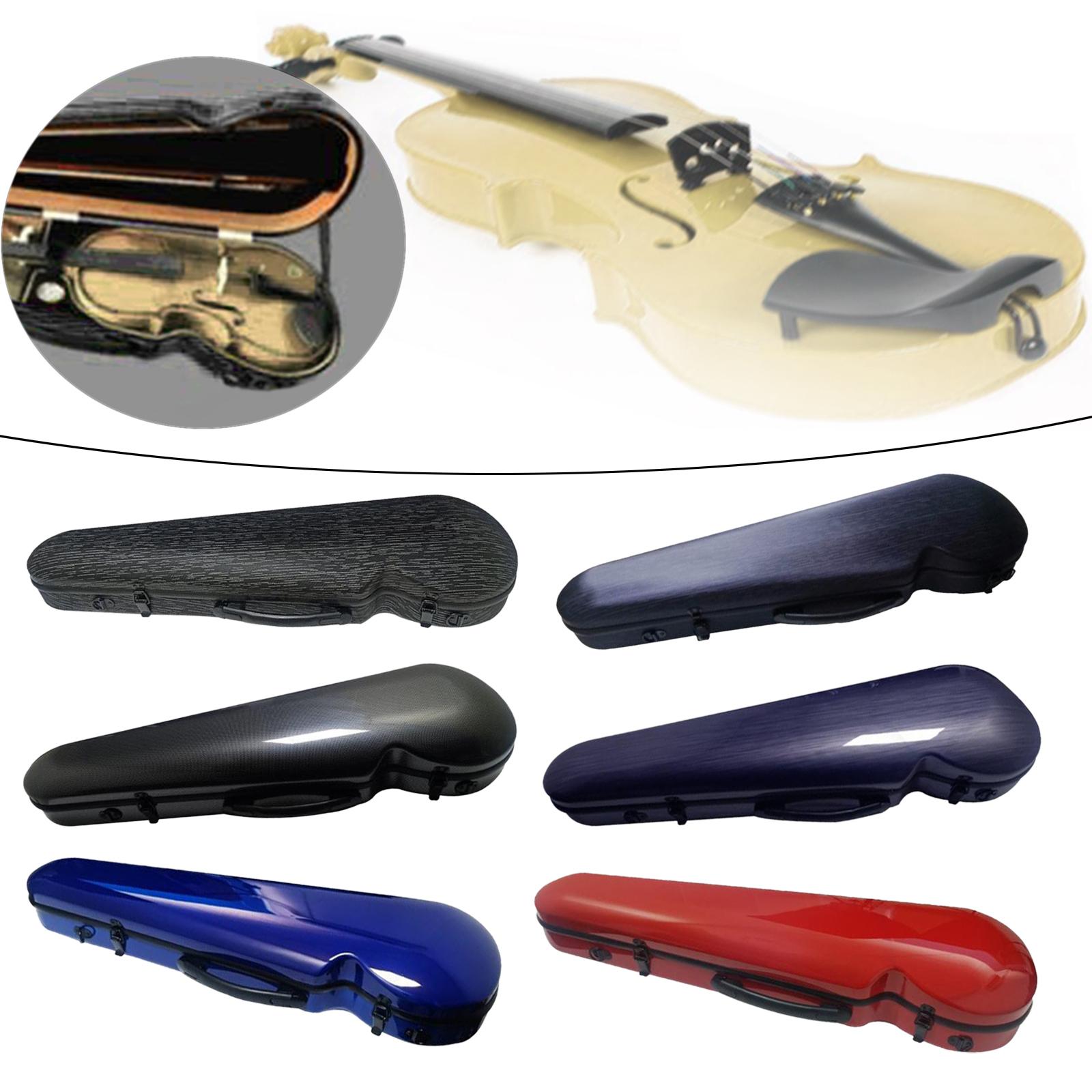 Carbon Fiber Violin Case 4/4 L - Musical Instrument Box 评论和价格