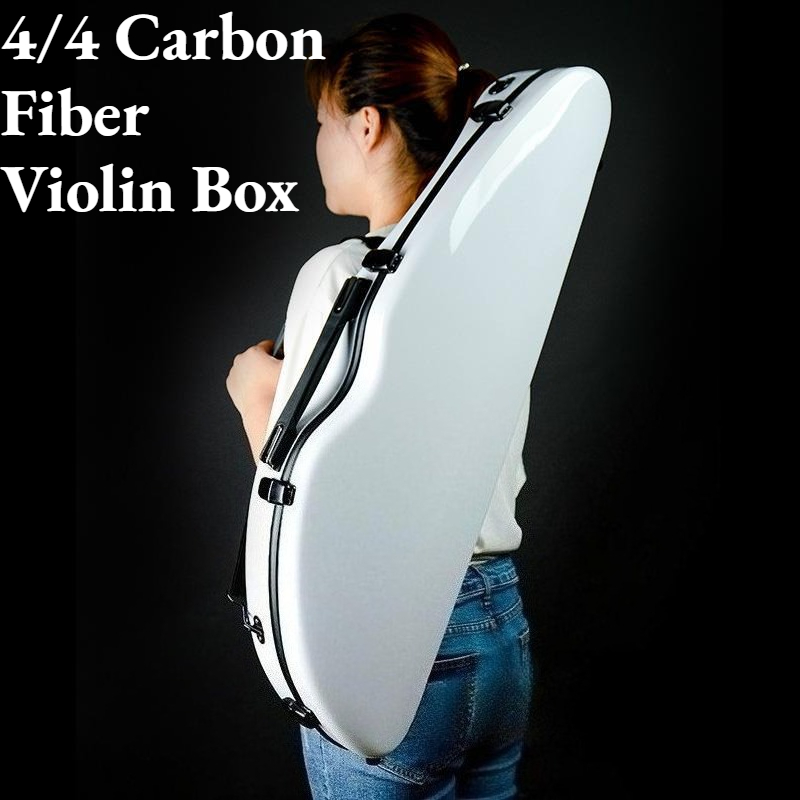 4/4 Carbon Fiber Violin Box Li - Musical Instrument Box 评论和价格