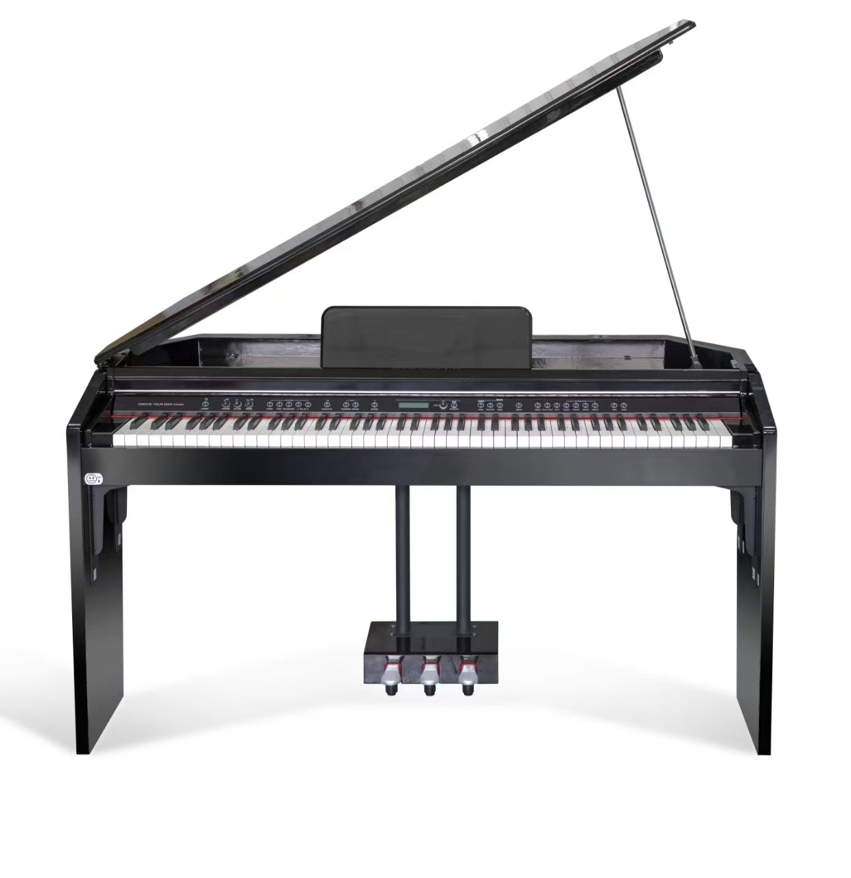 88 Keys Hammer Action Grand Di - Musical Instrument Digital Interface (Midi) 评论和价格