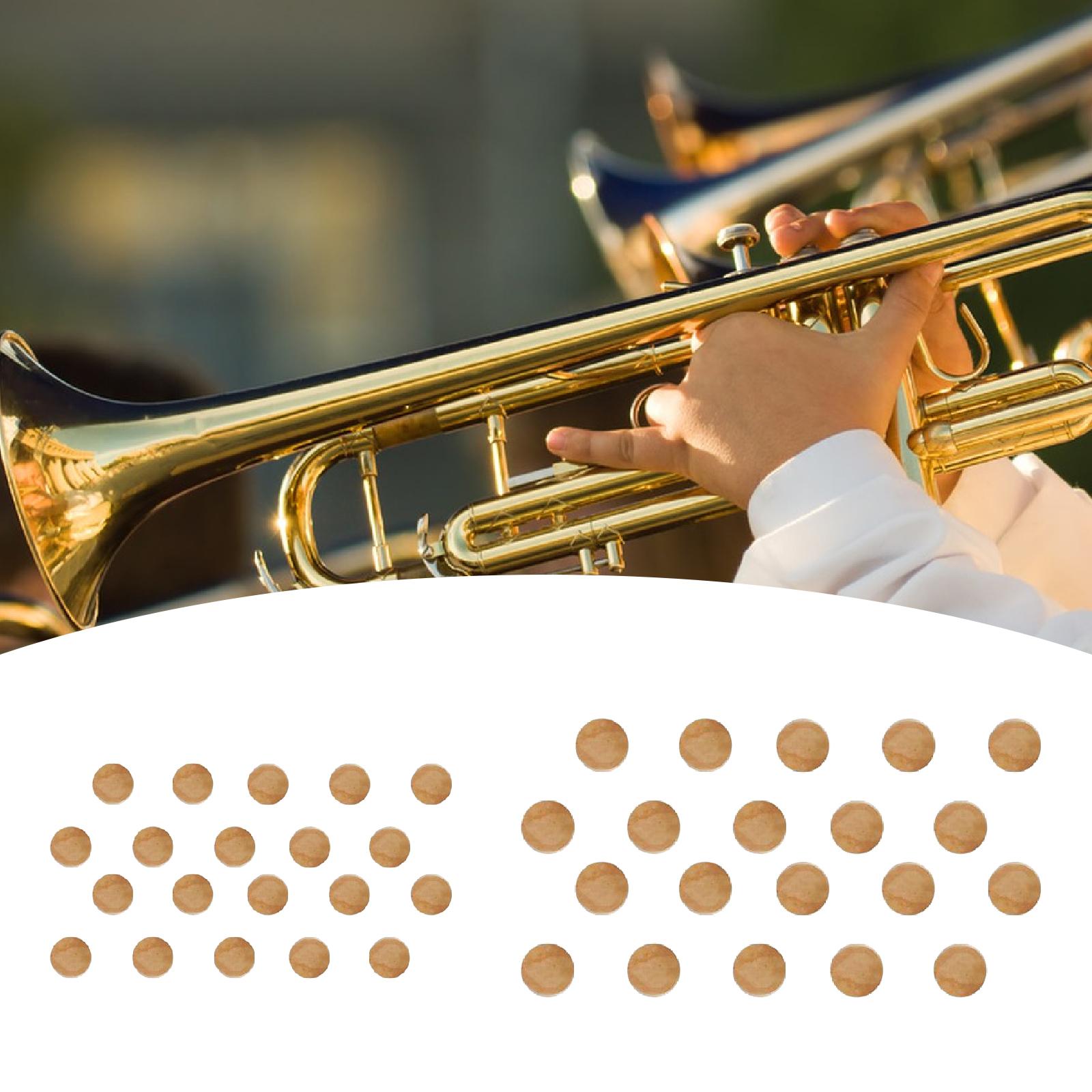 20 Pieces Trumpet Cork Pads Tr - Musical Instrument Cornet 评论和价格