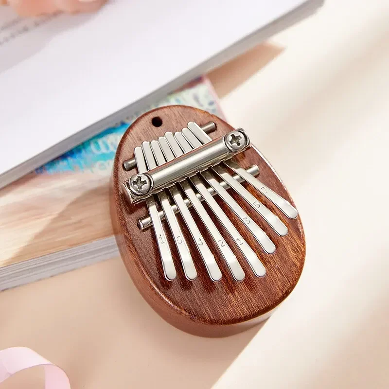 1Pcs Wood Mini Thumb Piano Mus - Musical Instrument Sounds 评论和价格