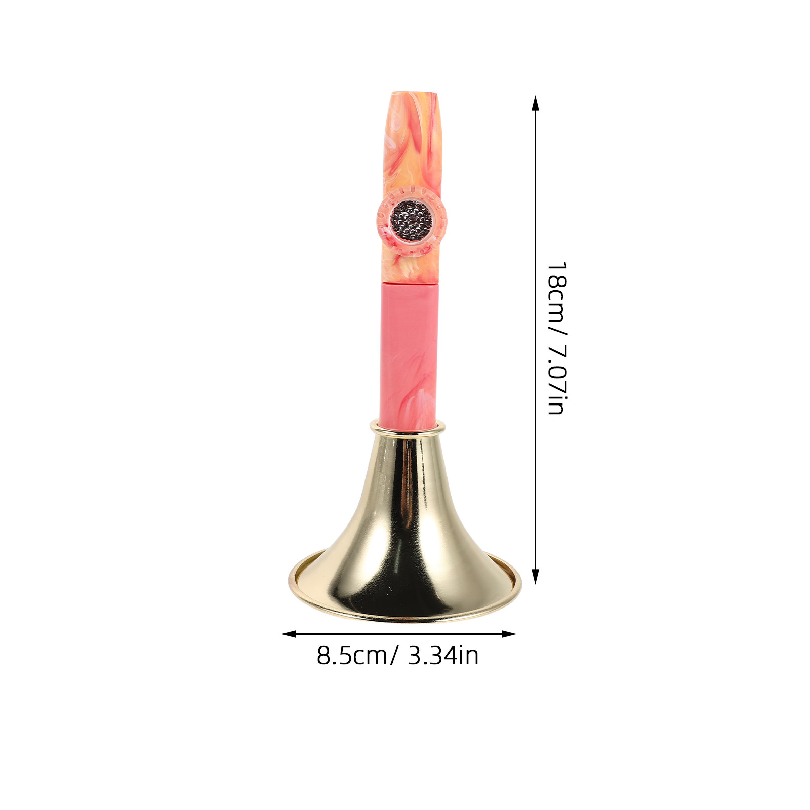 Mini Metal Kazoo Trumpet Easy  - Musical Instrument Easy To Learn For Adults 评论和价格