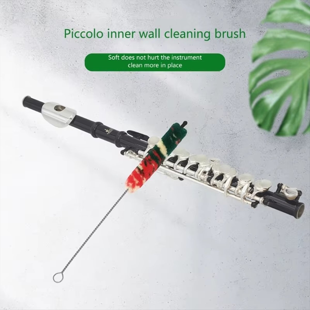 A58Z Flute Cleaner Tools Swab  - Musical Instrument Piccolo 评论和价格