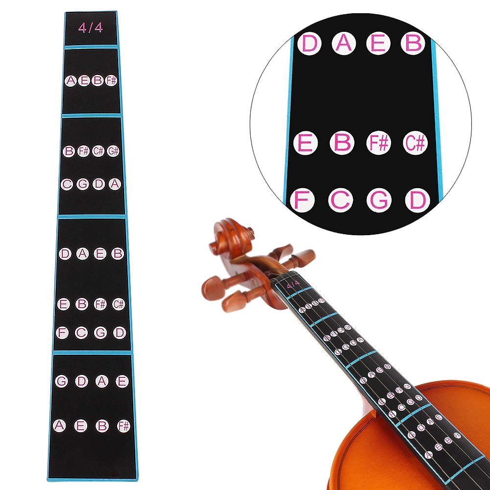 Violin Fingerboard Sticker 4/4 - Musical Instrument Cello 评论和价格
