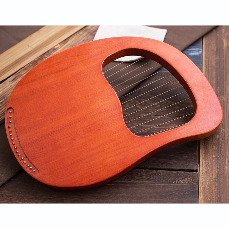 16 Strings Lyre Harp Mahogany  - Musical Instrument Harp 评论和价格