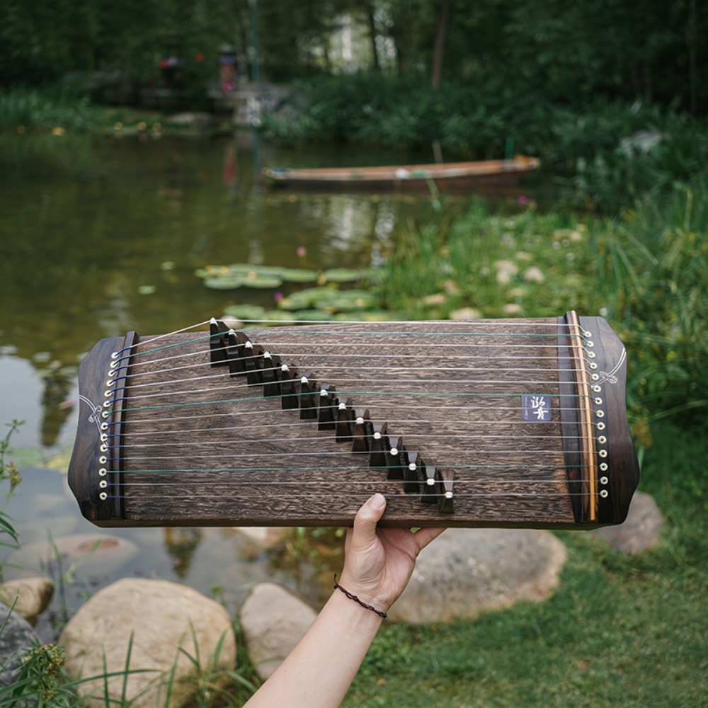 Professional Wooden 60cm Guzhe - Musical Instrument Guzheng 评论和价格