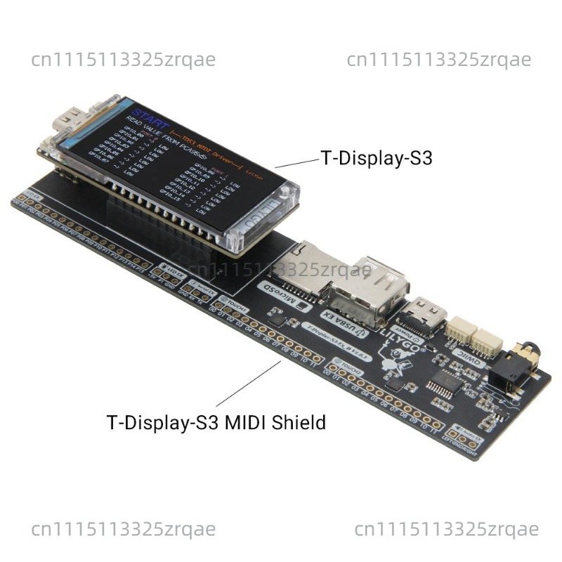 T-Display-S3 MIDI Shield Devel - Musical Instrument Digital Interface (Midi) 评论和价格