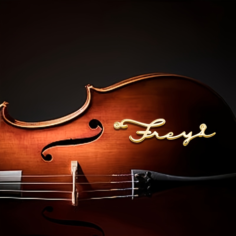 [Custom] Decorative nameplates - Musical Instrument And Names 评论和价格