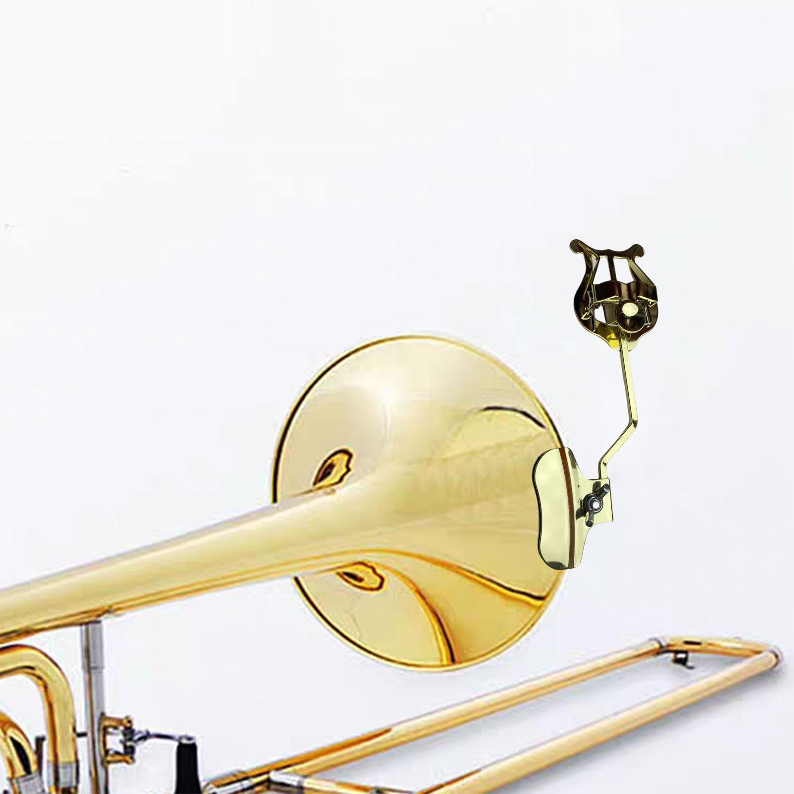 Trombone Lyre Sheet Music Hold - Musical Instrument Harp 评论和价格
