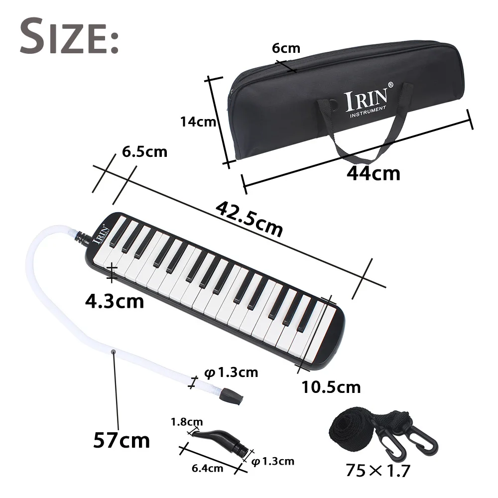 32 Key Melodica Portable Tone  - Musical Instruments Names 评论和价格