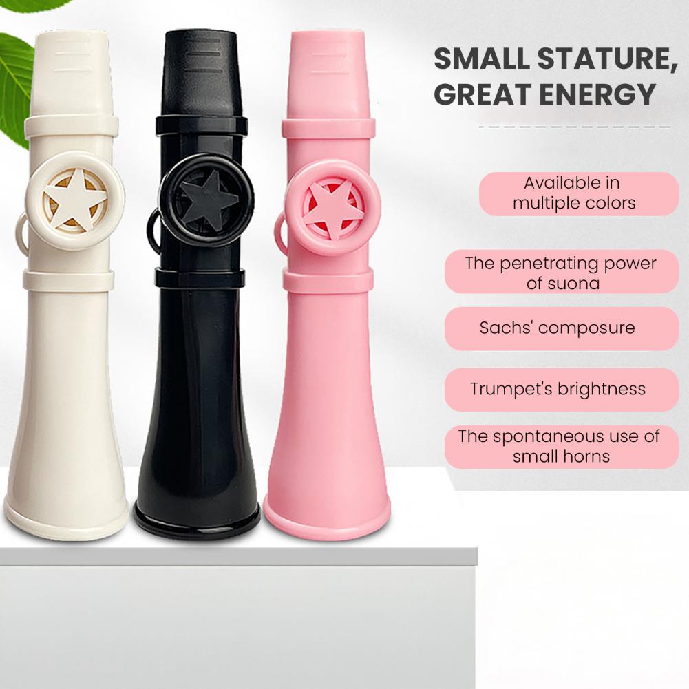 13.5cm Plastic Kazoo With Lany - Musical Instrument Easy To Learn For Adults 评论和价格