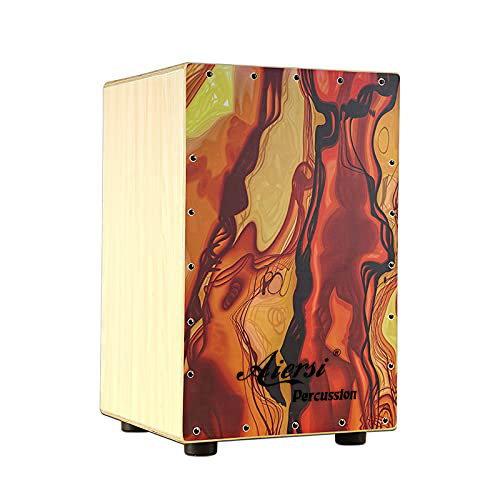 Colour Wood Hand Cajon Box Dru - Musical Instrument Box 评论和价格
