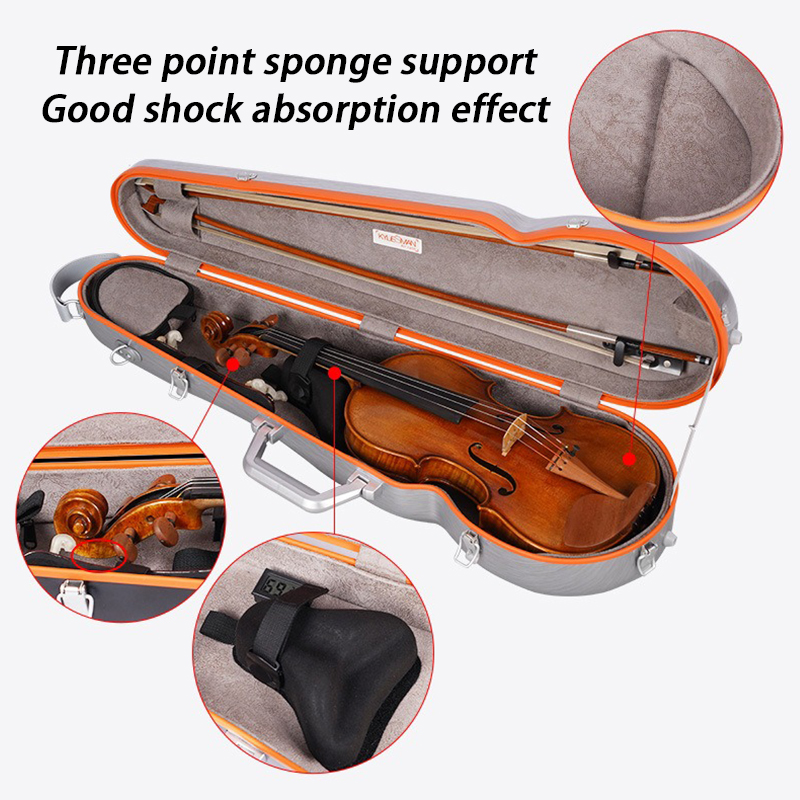 3/4 4/4 Violin Case Waterproof - Musical Instrument Box 评论和价格